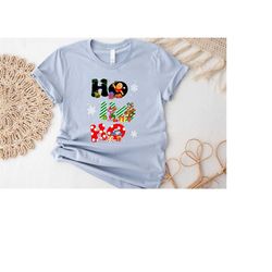 HO HO HO Tigger Christmas Shirt, Christmas Disney Vacation Shirt, Christmas Gifts, Snowmen, Snowflake, Reindeer, Cute Ti