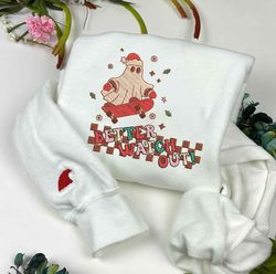 Retro Christmas Embroidery Designs, Better Watch Out Designs , Merry Christmas Embroidery, Winter Embroidery Files