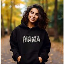 Cute Mama Hoodie, Halloween Mom Gift, Halloween Family Hoodie, Cute Halloween Sweatshirt, Halloween Gift, Spooky Season