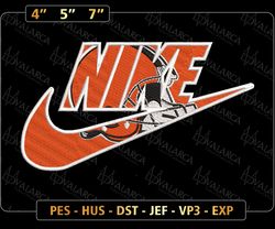 NIKE NFL Cleveland Browns Logo Embroidery Design, NIKE NFL Logo Sport Embroidery Machine Design, Famous Football Team Embroidery Design, Football Brand Embroidery, Pes, Dst, Jef, Files