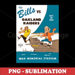 Buffalo Bills Game Programs - Vintage Collection - Exclusive PNG Digital Download