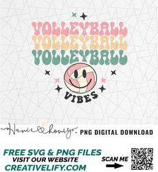volleyball vibes png - retro volleyball png - vollyball life - volleyball design - volleyball mom shirt - vintage sublim