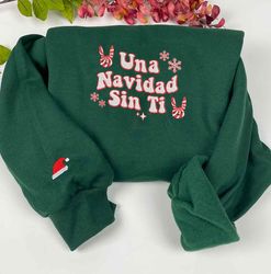 Bad Bunny Embroidery Designs, Christmas Embroidery Designs, Un Navidad Sin Ti Embroidery, Merry Christmas Embroidery Designs