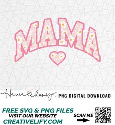 Retro Sublimations  - Mother's day Sublimations - Mother's day gift - Mom shirt png - Mama Png - Matching mama mini - Fl