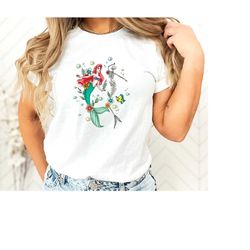 The Little Mermaid Shirt, Princess Ariel Shirt, Disney Princess Shirt, Disney Girl Trip 2023, Disney Family Shirt, Vinta