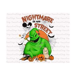 Nightmare On Main Street Png, Halloween Png, Spooky Season Png, Halloween Horror Movies Png, Trick Or Treat Png, Horror
