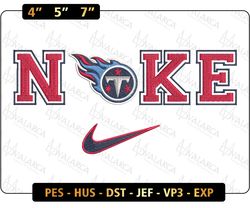 NIKE X Tennessee Titans Football Embroidered Sweatshirt, Football Brand Embroidered Sweatshirt, Football Brand Team Embroidered Crewneck, Football Brand Embroidered Crewneck, Best USA Football Team Embroidered Sweatshirt