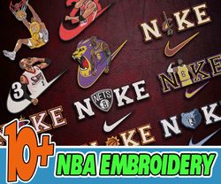 10+ Custom Basketball Brand Embroidery Bundle, Famous Basketball Team Embroidery Bundle, Basketball Embroidery Bundle, Pes, Dst, Jef, Files, Instant Download