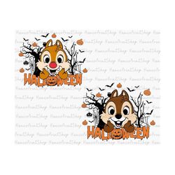 Halloween Squirrel SVG Bundle, Happy Halloween Svg, Trick Or Treat Svg, Spooky Vibes Svg, Boo Svg, Png Files For Cricut
