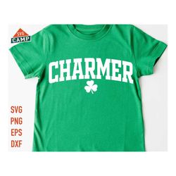 Charmer Svg, Shamrock Svg, St Patricks Day Svg, St Pattys Day Svg, Lucky Svg, Kids St Patricks Shirt, Clover Svg, St Pat