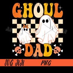 Ghoul Dad PNG, Halloween Father Daddy Ghost Trick or Treating PNG