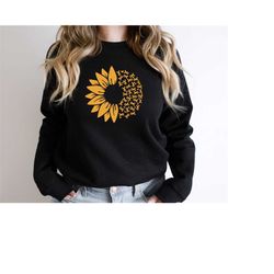 Sunflower Childhood Cancer Sweatshirt, Cancer Awareness Sweater, In September We Wear Gold Hoodie, Gold Ribbon Sweatshir