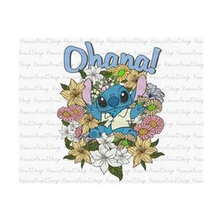 Family Vacation Png, Blue Alien Png, Wild Floral Png, Vacay Mode Png, Magical Kingdom Png, Family Shirt Png, PNG Sublima