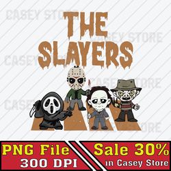 The Slayers Halloween Png, Halloween Character Png, Horror Movie Png, Trick or Treat Png, Spooky Digital Download