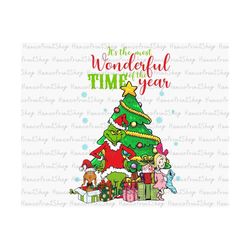 The Most Wonderful Time Of The Year Christmas PNG,  Merry Christmas PNG, Funny Christmas Png, Holiday Season Png, Xmas H