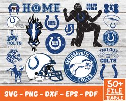 Indianapolis Colts Svg , Football Team Svg, Cricut, Digital Download ,Team Nfl Svg 24