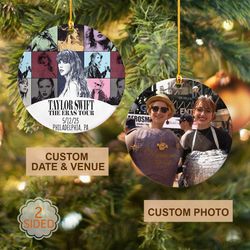 Christmas Ornament, Trendy Ornaments, Cute Christmas Gift for Fans, Christmas Taylor Ornamen
