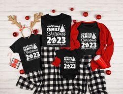 Custom Family Christmas 2023 Tshirt, Custom Family Christmas Making Memories Together Shirt, Matching Family Christmas T