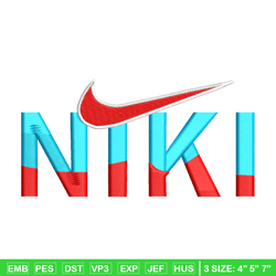 Niki design embroidery design, Nike embroidery, Embroidery file, Embroidery shirt, Emb design, Digital download