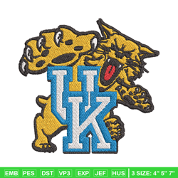 Kentucky Wildcats embroidery, Kentucky Wildcats embroidery, Football embroidery, Sport embroidery, NCAA embroidery. (18)
