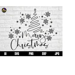 Merry Christmas svg, Christmas SVG, winter svg, Merry Christmas svg, christmas tree svg, Christmas Saying Svg, Christmas