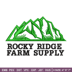 Rocky ridge embroidery design, Rocky ridge embroidery, Emb design, Embroidery shirt, Embroidery file, Digital download