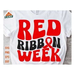 Red ribbon week Svg, No To Drugs Svg, Red Ribbon Week Svg,  No To Drugs Svg,  Drug Free Svg,  Anti-Drug Svg , Red Ribbon