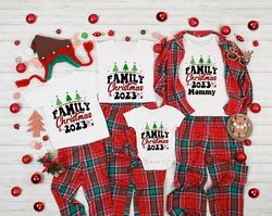 Family Christmas 2023 Shirt, Matching Family Christmas Shirts, Custom Family Shirt, Christmas Party Shirt, Custom Family