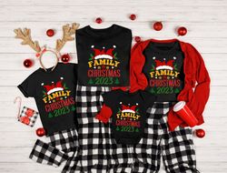 Funny Family Christmas 2023 Shirt, Custom Family Christmas 2023 Tee, Family Matching Christmas Tshirt, Family Christmas