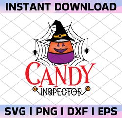 Candy Inspector PNG, Candy Inspector, Halloween png, Happy Halloween png, Funny Halloween png, Png, Jpg, Eps, Dxf, Digit