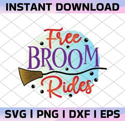 Free Broom Rides PNG, Halloween Witch Sign, Halloween png, Porch Sign, Broomstick, digital download