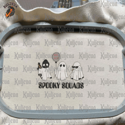 Stay Spooky Embroidery Machine File, Spooky Halloween Embroidery Design, Spooky Squads Embroidery Design