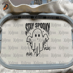 Spooky Halloween Embroidery Machine Design, Spooky Season Embroidery File, Stay Spooky Embroidery Design