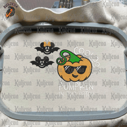 Coolest Pumpkin In The Patch Embroidery File, Scary Pumpkin Embroidery Design, Halloween Pumpkin Embroidery File