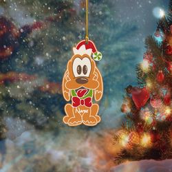 Personalized Pluto Christmas Ornament, Pluto Ornament, Pluto Christmas Tree