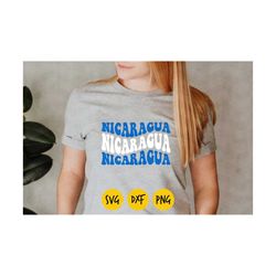 Nicaragua svg, Nicaragua groovy svg, Nicaragua  flag,Nicaragua love svg, Nicaragua dxf, Nicaragua retro png, Nicaragua p