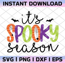 It's Spooky Season PNG file for sublimation printing, Sublimation design download, T-shirt design , Halloween PNG, Spook
