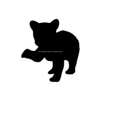 baby bear printable images, baby bear dxf files, baby bear download, baby bear cutting cut file, baby bear cutting svg,
