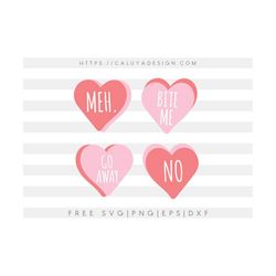 Anti-Valentine's Day SVG | Valentine Heart SVG | Heart Candy SVG | Valentine Candy svg | Funny Valentine svg Cricut, Cam