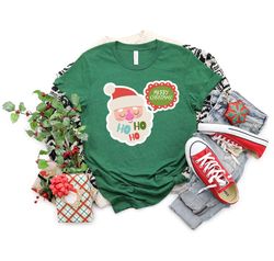 Santa Claus HoHoHo Christmas Shirt, Retro Santa Christmas Shirts, Merry Christmas Shirt, HOHOHO Sweatshirt, Santa Claus