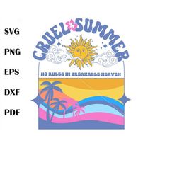 Cruel Summer The Eras Tour 2023 SVG, Taylor Swift SVG, Eras Tour Svg, Cutting Digital File