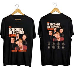 5 Seconds Of Summer World Tour 2023 2024 Shirt, 5SOS Fan Shirt, 5SOS World Tour 2023 Shirt