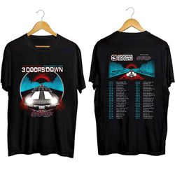 3 Doors Down Band Shirt, Away From the Sun Anniversary Tour 2023 Shirt, 3 Doors Down Rock Band Concert