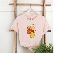 Pooh Valentine's Day Shirt, Disney Valentine Pooh Shirt, Disney Pooh Bear Be Mine Shirt, Valentine Couple Matching, Wome