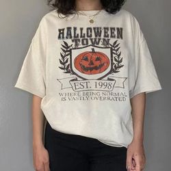 Halloween Town Est 1998 Crewneck Sweatshirt, Halloween Squad shirt, Halloweentown University Sweatshirt, Pumpkin Hallowe
