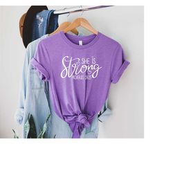 She is Strong Shirt, Religious Shirt, Proverbs Shirt, Strong Women, Christian Shirt For Women, Christian Gift, Religious