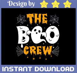 The Boo Crew Svg, Halloween Svg, Halloween Shirt Svg, Bats Clipart, Boo Svg, Ghost Svg, Dxf, Eps, Spooky Cut Files