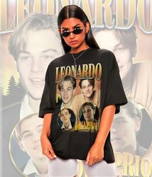 Retro Leonardo DiCaprio Shirt -Leonardo DiCaprio T-shirt,Leonardo DiCaprio T shirt,Leonardo DiCaprio Tshirt,Leonardo DiC