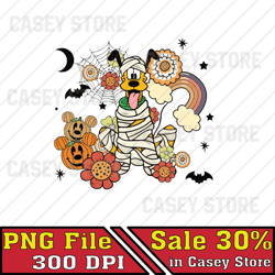 Dog Halloween 2023 PNG, Trick Or Treat Halloween Png, Retro Scary Halloween Png, Spooky Halloween Png, Trending Png