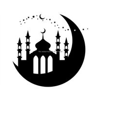 Mosque Image File, Mosque Cut File, Mosque Dxf File, Mosque Cutting Files, Mosque Cut Files For Cutting, Mosque Silhouet